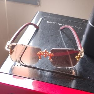 Chrome Heart With The Wooden Arms, Diamond Cut With Serial Number